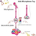 thumbnail image 6 of Kid Star Microphone, 2026 New The All-in-One Microphone Toy with Stand Adjustable, Colorful Lights & Speaker,  Karaoke Machine, Portable Karaoke Machine for Kids (Blue), 6 of 10
