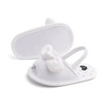thumbnail image 2 of Infant Baby Girls Summer Bow Knot Sandals with Flower Soft Sole Newborn Toddler First Walker Crib Dress Non Slip Flats Beach Shoes (3-6 Months, White), 2 of 8