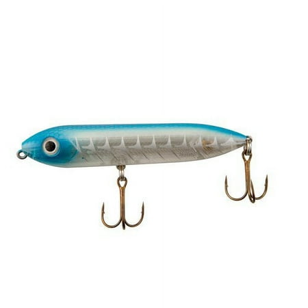 Heddon Super Spook Jr Fishing Lure Hard bait Blue Shore Shad 3 1/2 in 1/2 oz