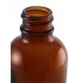 thumbnail image 3 of Botella de vidrio redonda Boston ámbar de 1 oz con rociador de niebla fina 6 / caja, 3 of 5
