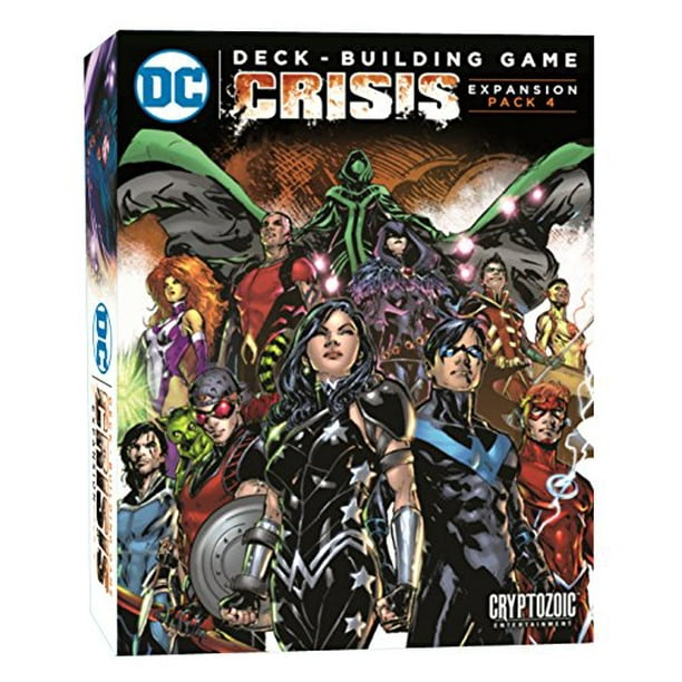 Cryptozoic Entertainment CTZ02680 DC Comics DBG - Extension de Crise - Pack de 4
