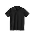 thumbnail image 2 of Wonder Nation Boys School Uniform Short Sleeve Performance Polo Shirt, 2-Pack Value Bundle, Sizes 4-18 & Husky, 2 of 5