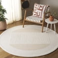 thumbnail image 2 of SAFAVIEH Rodeo Drive Gertrude Abstract Area Rug, Ivory/Beige, 6' x 6' Round, 2 of 10