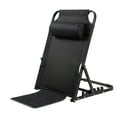 thumbnail image 4 of fastboy Adjustable Angle Folding Bed Backrest for Adults Black Steel Oxford Cloth (1 Count), 4 of 9