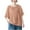 A-Pink, variant on Zwiiyzr Women's T-Shirt Solid Color Half Sleeved Crew Neck Blouse A-Gray (L)
