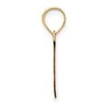 thumbnail image 2 of Diamond2Deal 14K Pendentif Initial Lettre L en Or Jaune pour Femmes, 2 of 6