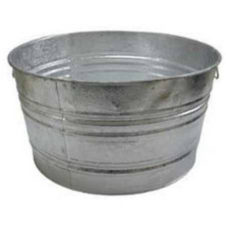 Magnolia Brush 455-2 59.18-Qt. Galvanized Tub
