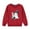 Red, variant on Odeerbi Kids Boys Girls Halloween Ghost Crewneck Sweatshirts Fall Winter Cotton Sweatshirt Kids Kids Cute Solid Color Halloween Print Long Sleeve Sweatshirts Top Kids Clothes Green