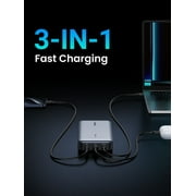 UGREEN 145W 25000mAh Power Bank, USB C Portable Charger for Laptop, Tablet, Cellphone, Stem Deck and More
