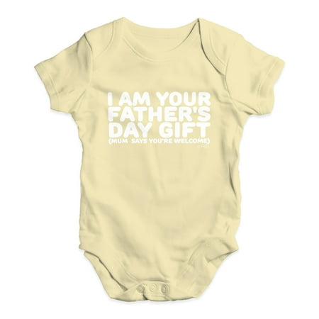 Cute Infant Bodysuit I Am Your Father's Day Gift Baby Unisex Baby Grow Bodysuit - Walmart.com