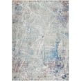 thumbnail image 2 of Mark&Day Area Rugs, 9x13 Engelberg Modern Sky Blue Area Rug, Blue Cream Orange Carpet for Living Room, Bedroom or Kitchen (9' x 12'3"), 2 of 6