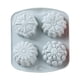 thumbnail image 1 of 4 moldes de silicona para pasteles con forma de flor de 4 Companys 4 moldes de silicona para pasteles con forma de flor de 4 Companys, 1 of 1