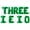 Green, variant on Letter Balloons - THREE I E I O 16" Inch Alphabet Letters Foil Mylar Balloon 3rd Birthday Party Banner (Rose Gold)