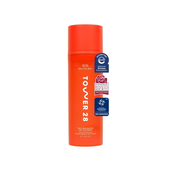Limpiador y desmaquillante Tower 28 SOS Gel 150 ml Sensitive