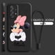 thumbnail image 5 of Funda de teléfono de dibujos animados de Minnie rosa para Samsung Galaxy A73, A54, A34, A53, A33, A52, A32, A22, A71, A51, A21S, 4G, 5G, cuerda líquida izquierda, 5 of 5