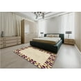 thumbnail image 4 of Ahgly Company Indoor Rectangle Patterned Golden Blonde Gold Area Rugs, 8' x 10', 4 of 6