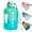 Green, variant on Djiypn Big Water Bottle, Half Gallon Drinking Water, 2.2L/74oz, Great for Gym Fitness Workout Sports Hiking and More