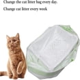 thumbnail image 6 of 7 Pack Cat Litter Liners for Litter Box Sifting Litter Box Liners Extra Thick Leakproof Odor Locking Disposable Pet Liners Translucent Pet Supply for Household Pet, 6 of 6