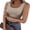 03-Khaki, variant on Womens Sleeveless Scoop Neck Tank Top Ribbed Fitted Summer Basic Slim Cute Tops 2026 White XX-Large