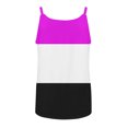 thumbnail image 4 of Idoravan Tank Tops for Women Clearance Fashion Women Summer Sleeveless V-Neck Pullover Print Casual Blouse Tops, 4 of 5