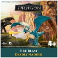 thumbnail image 4 of Dreamworks Dragons, How to Train Your Dragon, Battle Dragons, Fire Blast Deadly Nadder, 10” Action Figure, 4 of 11