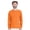 Safety Orange, variant on Gildan High Visibility Unisex Safety Tee, 50/50 Cotton/Polyester Hi Vis Long Sleeve T-Shirt (Safety Orange, S)