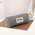 thumbnail image 6 of Hyknon Cute Shark Pencil Case, Large Capacity Vintage Pencil Zipper Pouch, Portable Stationery Makeup Bag Organizer, Classroom College Office Supplies, 6 of 6