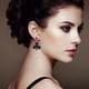 thumbnail image 4 of EeaseMX 1 par de pendientes de naipes para mujer, accesorios de moda para las orejas, pendientes de acrílico, 4 of 8