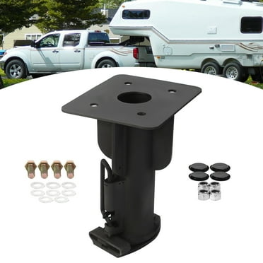 Miumaeov 15" Fifth (5th) Wheel RV Camper Trailer Adapter Hitch to Gooseneck For Hook w/ 2 5/16-Inch Ball