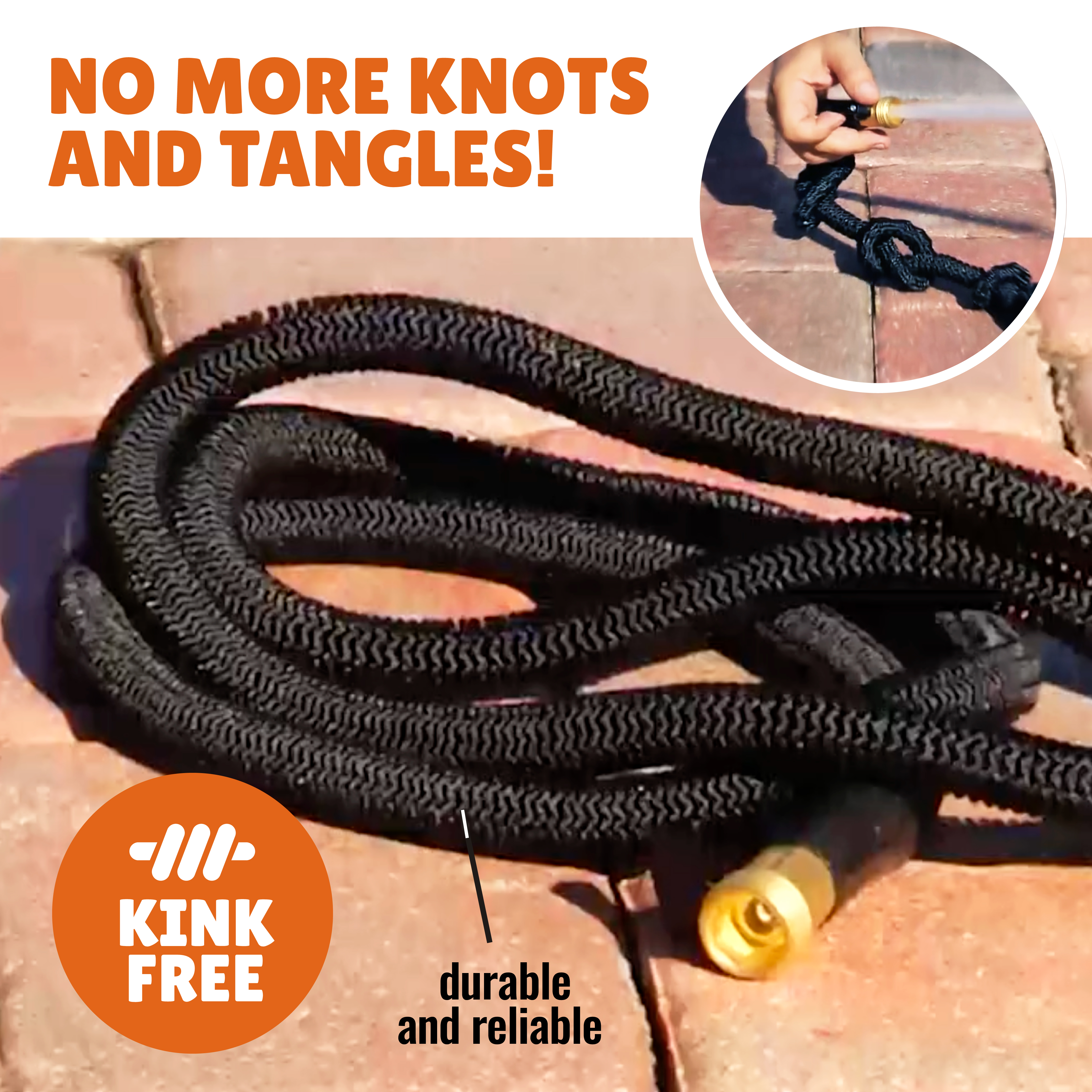 Xhose Pro 50 Ft Expandable Garden Hose, Heavy Duty Flexible photo 8