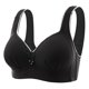 thumbnail image 3 of Mujeres Sexy Tallas grandes Anillo de acero de color sólido Hebilla no magnética Ropa interior Brasp Fridja  nalpqowj37584, 3 of 4