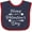 Navy and Red, variant on Inktastic Happy Valentines Day with Arrows Boys or Girls Baby Bib