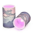 thumbnail image 7 of Yayeee Flameless Candles with Remote Flickering Battery Operated Multi Color Changing, Tree in The Mountains, 7 of 7