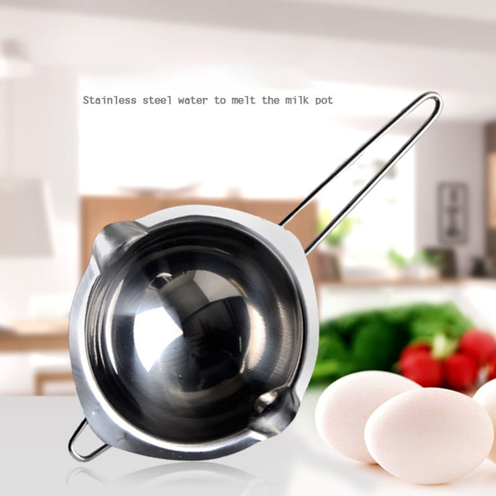 DJYJD Mirror Like Stainless Steel Chocolate Butter Melting Pot Pan Kitchen Milk Bowl Boiler Cooking Accessories 
