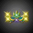 thumbnail image 2 of Blinkee 1121200 Light Up Mardi Gras Mask, 2 of 2