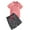 03#Red car, variant on Boy's 2 Pieces Cotton Set Casual Polo Shirts Short Sleeve Active Shorts Summer Outfits for 3-8 Years Kids