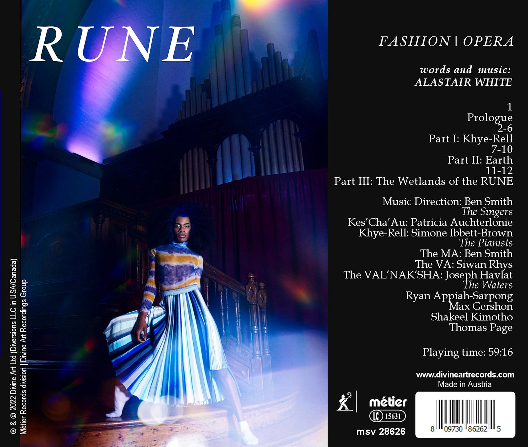 Patricia Auchterlonie - Rune - Music & Performance - CD