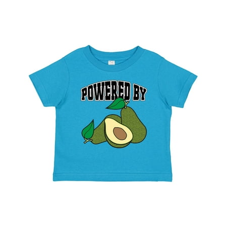 

Inktastic Avocado Powered by Avocados Gift Toddler Boy or Toddler Girl T-Shirt