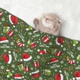 thumbnail image 2 of Naloa Christmas Hat sock Dog Blanket, 3 Sizes Cat Blanket for Indoor Cats Large Medium Small Dog Gifts-Medium, 2 of 8