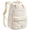 Cream, variant on Lightweight Unisex Casual Backpack, Water-Resistant Daypack Bookbag for 14-15 Inch Laptop, Travel Work Commuter, Black