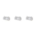 thumbnail image 2 of jesticaly Tissues Cover Transparent Waterproof Desktop Napkin Box Portable Container Office Paper Towel Holder Dispenser White 3Set, 2 of 6