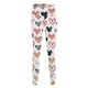 thumbnail image 3 of Gibobby Leggings Con Forro Polar Mujer Medias para mujer Compresión Día para San Valentín Patten Pantalones de cintura alta Yoga Correr Fitness Leggings de cintura alta（Blanco， S), 3 of 4
