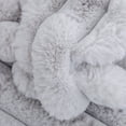 thumbnail image 3 of Microfiber Upholstered Modular Sofa with Throw Pillows / Ideal for Bedroom, Practical Design, 3 of 5