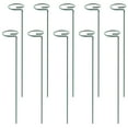 thumbnail image 2 of 10Pcs 16in Plant Support Stakes Garden Flower Single Stem Support Stake Iron Plant Cage Support Ring For Tomatoes Orchid Lily Peony Rose Flower Amaryllis Iris Stem, 2 of 8