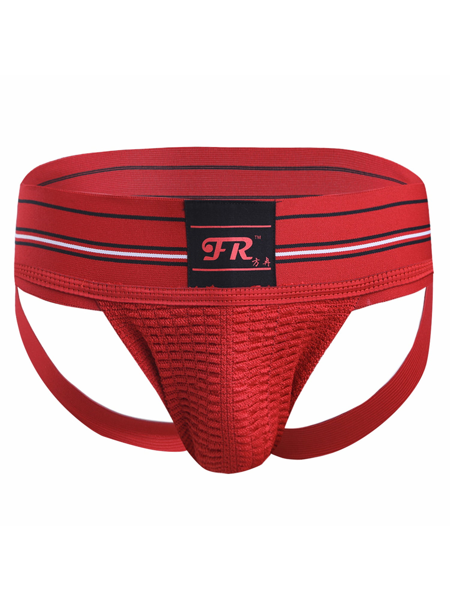 US Mens Athletic Supporter Jockstrap Sport Briefs Bulge Pouch Bikini Underwear