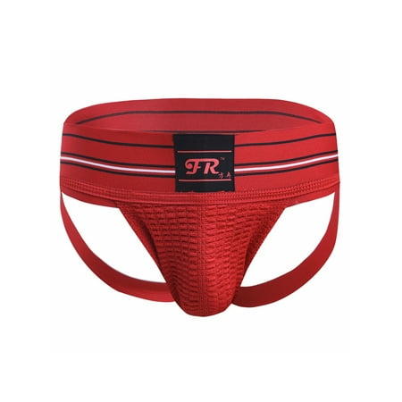 Mens Jockstrap Sport Briefs Underwear Pouch (Best Underwear For Testicular Support)