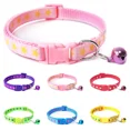 thumbnail image 1 of Collier pour Chat Pentagramme et Réfléchissant avec Cloche Collier de Base pour Chien Boucle Réglable en Polyester Collier Ou Ceintures de Sécurité pour Chat Chien, 1 of 7