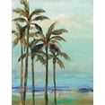 thumbnail image 3 of Gango Home Decor Tropical Copper Palms I & II by Silvia Vassileva (Ready to Hang); Two 11x14in Black Framed Prints, 3 of 5