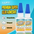 thumbnail image 2 of Super Glue LLPT LSG030-3E, 30 ml, transparente, multiusos, paquete de 3, 2 of 8