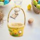 thumbnail image 1 of 2 cestas de Pascua, huevos, , niño, , almacenamiento de dulces, bolsa de mano, decoraciones Soledad Canasta de Huevos de Pascua, 1 of 10